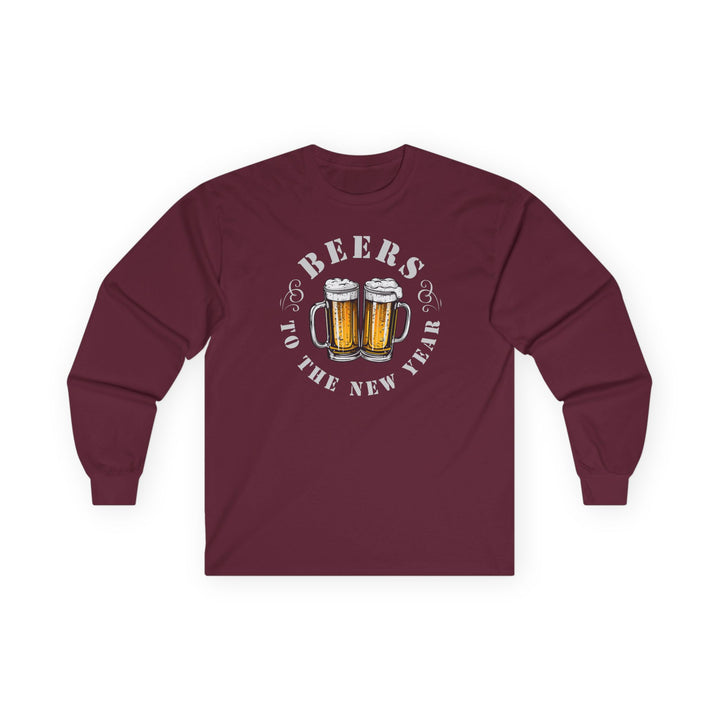 Beers To The New Year - Unisex Ultra Cotton Long Sleeve Tee