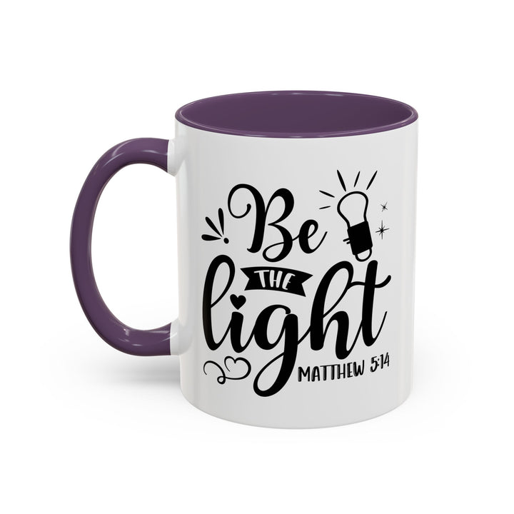 Be The light - Accent Coffee Mug (11, 15oz)