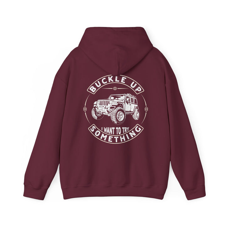 Buckle Up - Unisex Heavy Blend™ Hooded Sweatshirt
