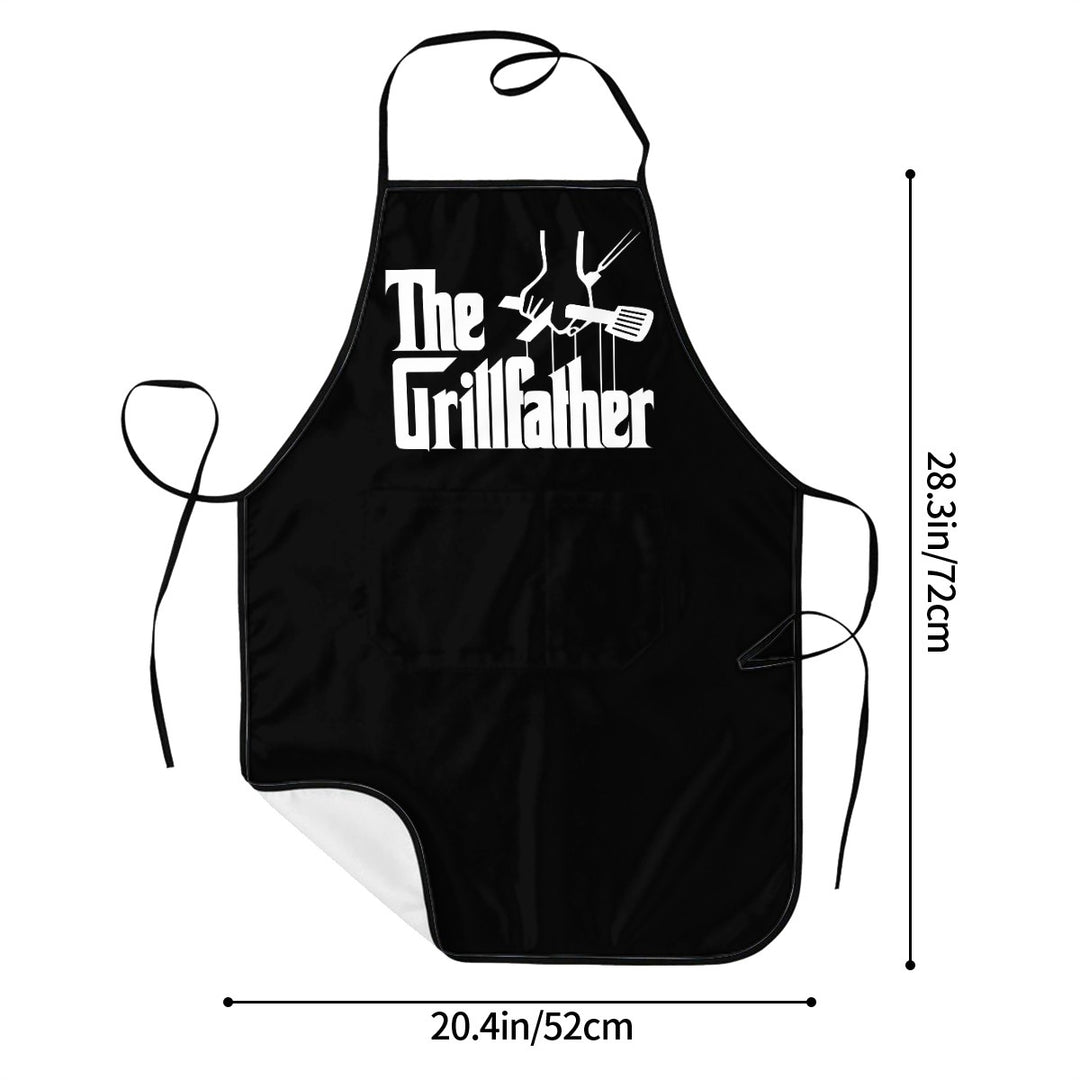 The Grillfather - Adult Apron with Pockets