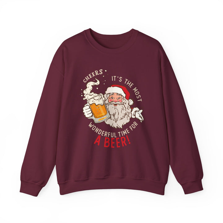Beer Santa - Unisex Heavy Blend™ Crewneck Sweatshirt