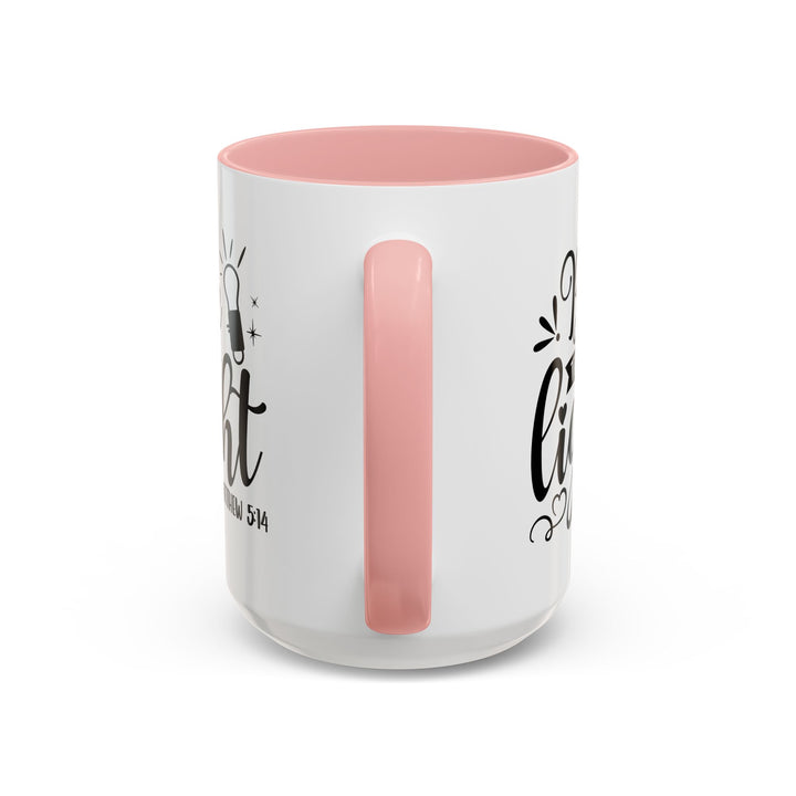 Be The light - Accent Coffee Mug (11, 15oz)