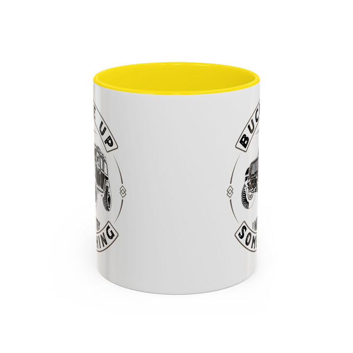 Buckle Up - Accent Coffee Mug (11, 15oz)