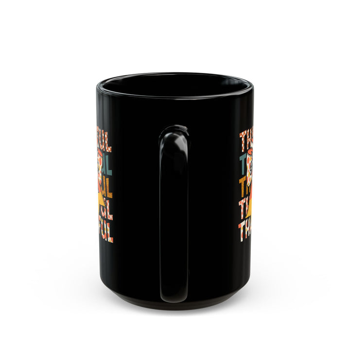Thankful Bow - Black Mug (11oz, 15oz)