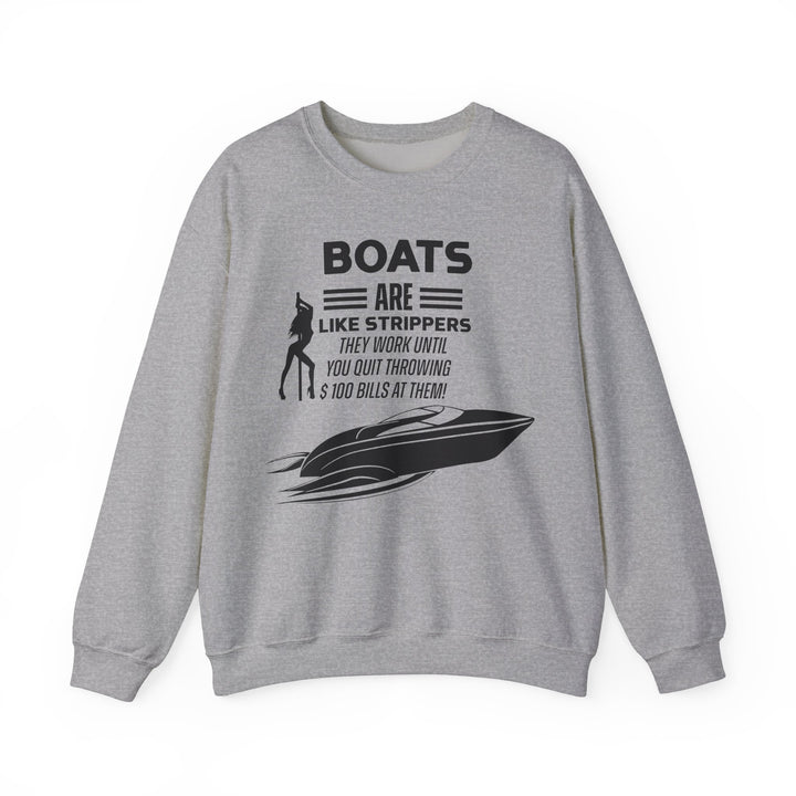 Boats - Unisex Heavy Blend™ Crewneck Sweatshirt