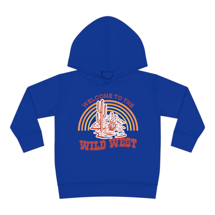 Wild West - Toddler Pullover Fleece Hoodie