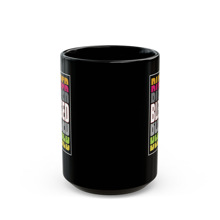 Blessed - Black Mug (11oz, 15oz)