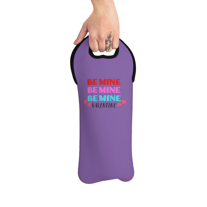 Be Mine Valentine - Wine Tote Bag