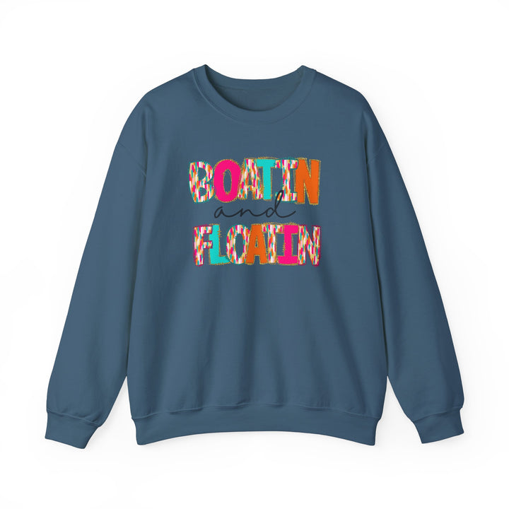 Boatin & Floatin - Unisex Heavy Blend™ Crewneck Sweatshirt