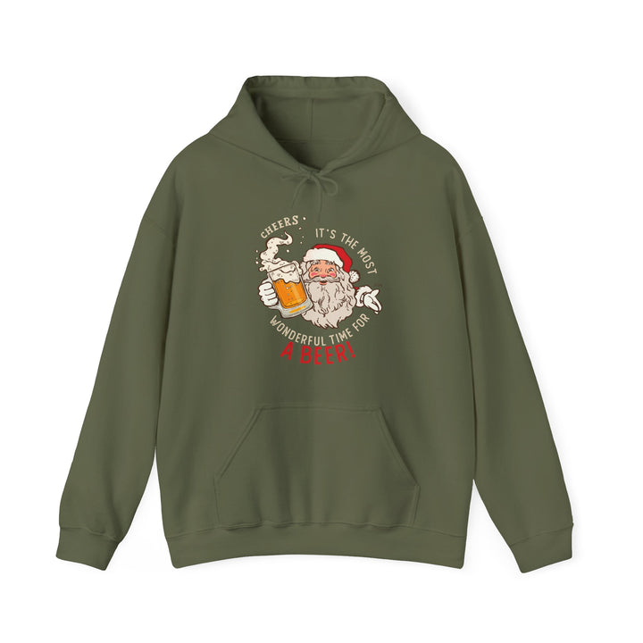 Beer Santa  -Unisex Heavy Blend™ Hooded Sweatshirt