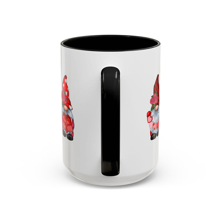 Valentine Gnomes - Accent Coffee Mug (11, 15oz)