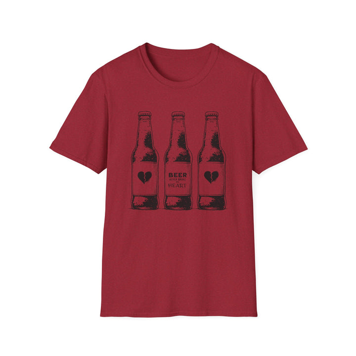 Beer Never Broke My Heart - Unisex Softstyle T-Shirt