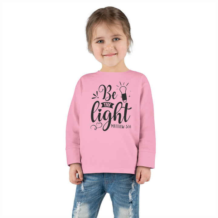 Be The Light - Toddler Long Sleeve Tee