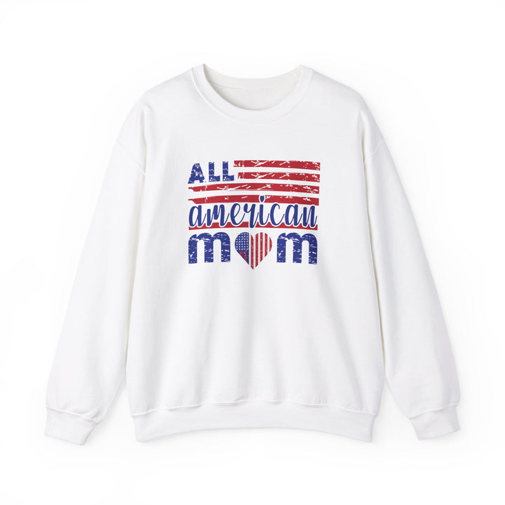 All American Mom Sweatshirt - Unisex Heavy Blend™ Crewneck