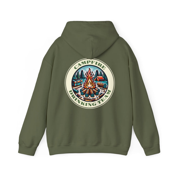 Campfire Drinking Team - Unisex Heavy Blend™ Hooded Sweatshirt