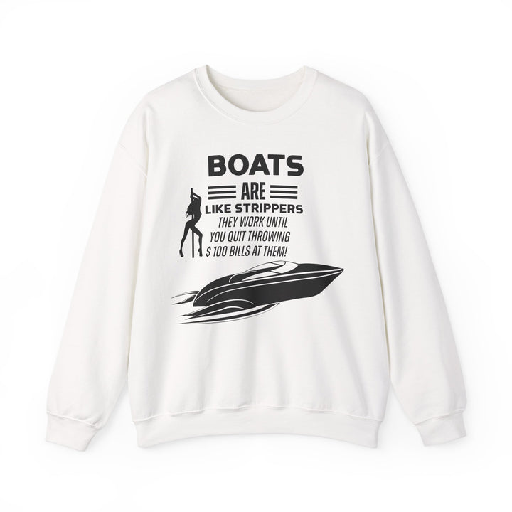 Boats - Unisex Heavy Blend™ Crewneck Sweatshirt
