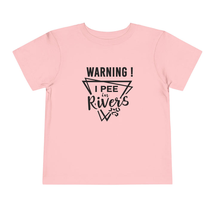Warning - Toddler Short Sleeve Tee