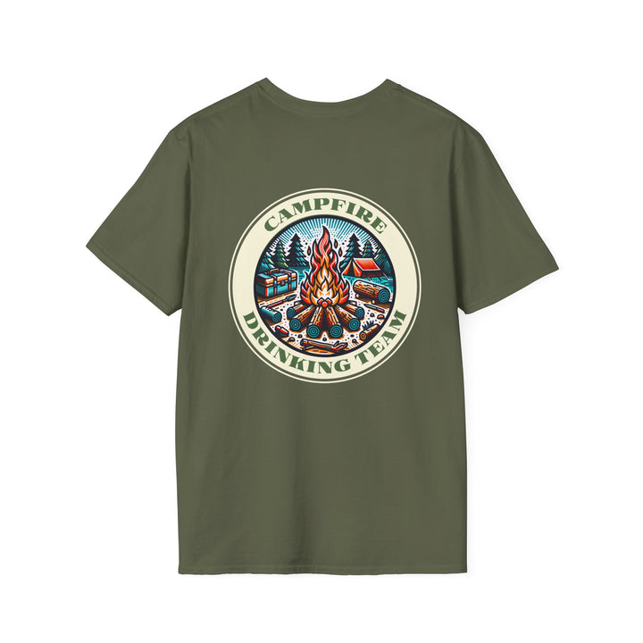 Campfire Drinking Team - Unisex Softstyle T-Shirt