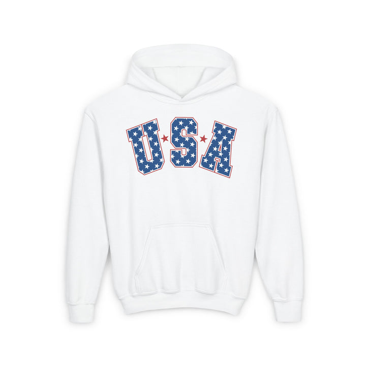 U.S.A. - Youth Heavy Blend Hooded Sweatshirt