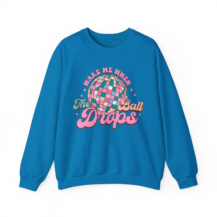 Wake Me When The Ball Drops - Unisex Heavy Blend™ Crewneck Sweatshirt