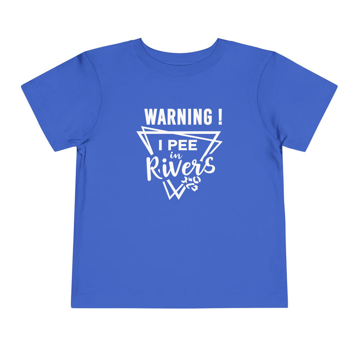 Warning - Toddler Short Sleeve Tee