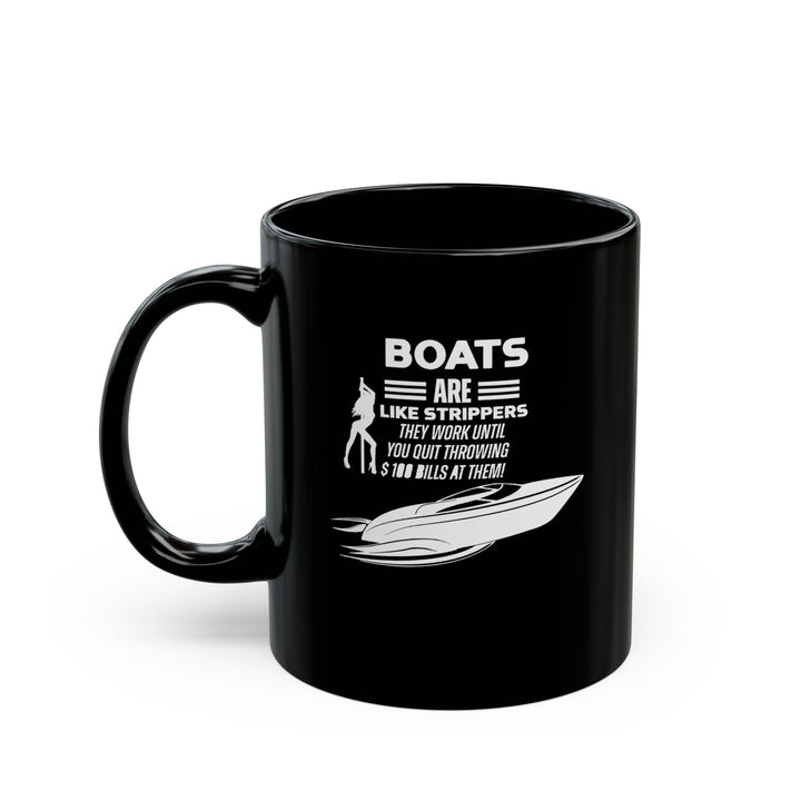 Boats - Black Mug (11oz, 15oz)