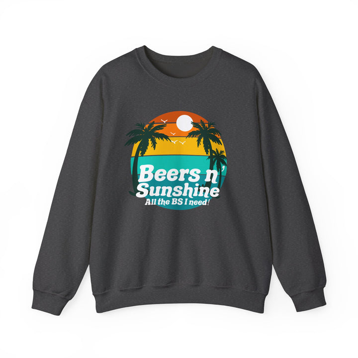 Beers N Sunshine - Unisex Heavy Blend™ Crewneck Sweatshirt