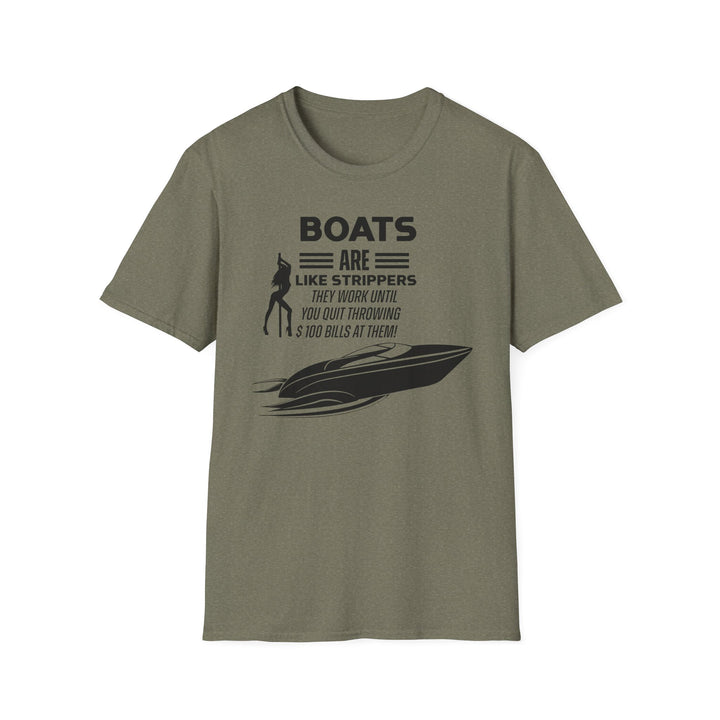 Boats - Unisex Softstyle T-Shirt