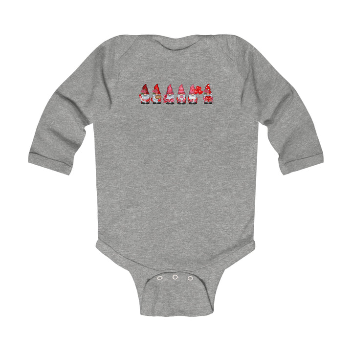 Valentines Gnomes - Infant Long Sleeve Bodysuit