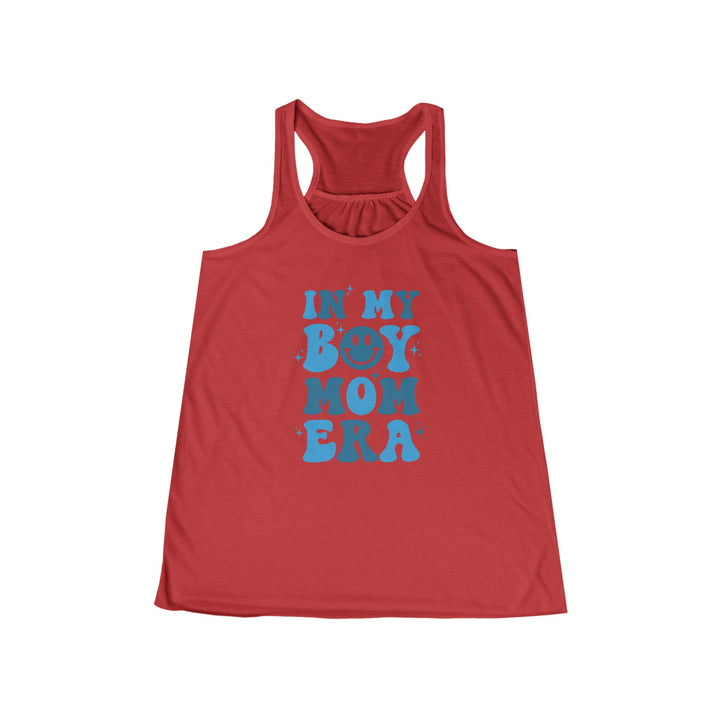 Boy Mom Era - Women's Flowy Racerback Tank
