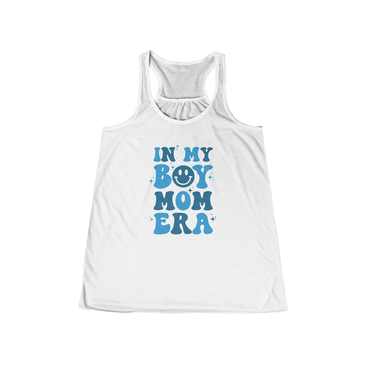 Boy Mom Era - Women's Flowy Racerback Tank