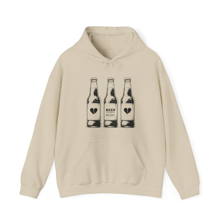 Beer Never Broke My Heart -Unisex Heavy Blend™ Hooded Sweatshirt