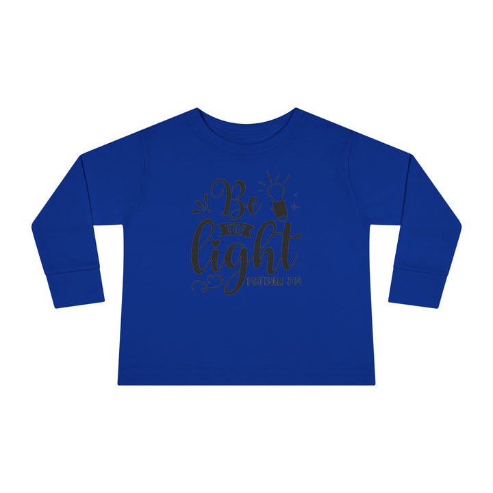 Be The Light - Toddler Long Sleeve Tee