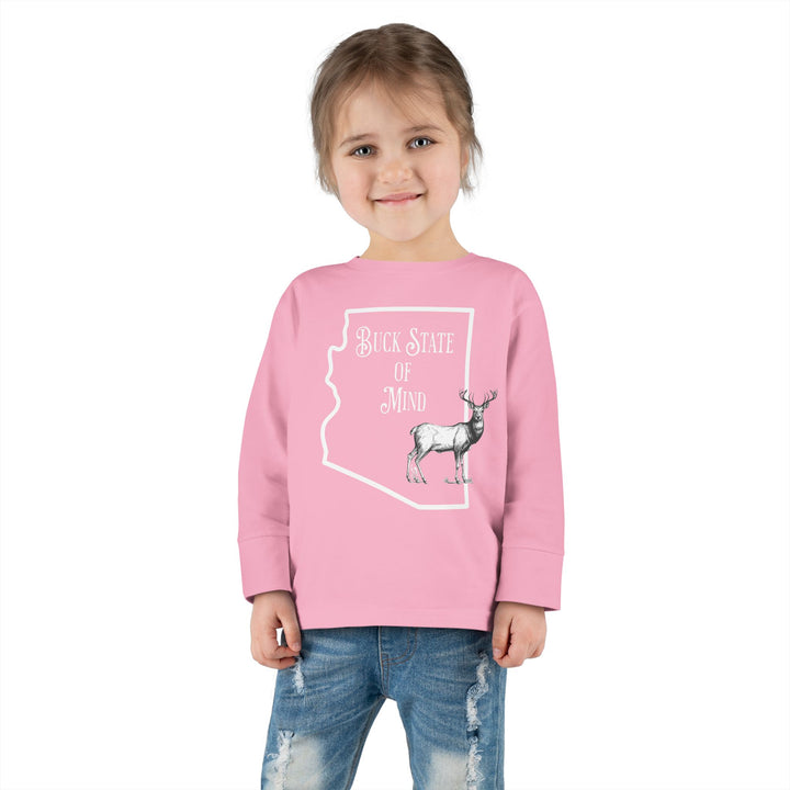 Buck State Of Mind - Toddler Long Sleeve Tee