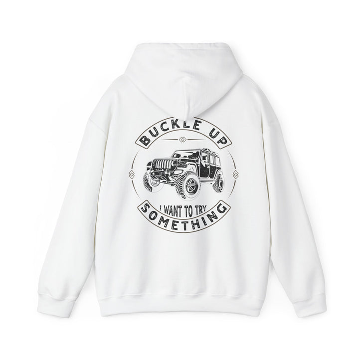 Buckle Up - Unisex Heavy Blend™ Hooded Sweatshirt