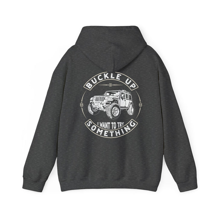 Buckle Up - Unisex Heavy Blend™ Hooded Sweatshirt