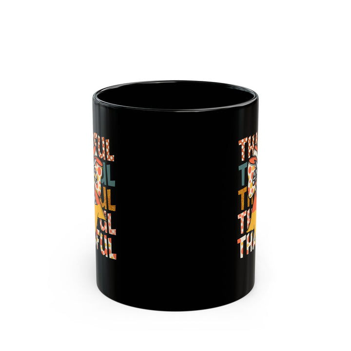 Thankful Bow - Black Mug (11oz, 15oz)