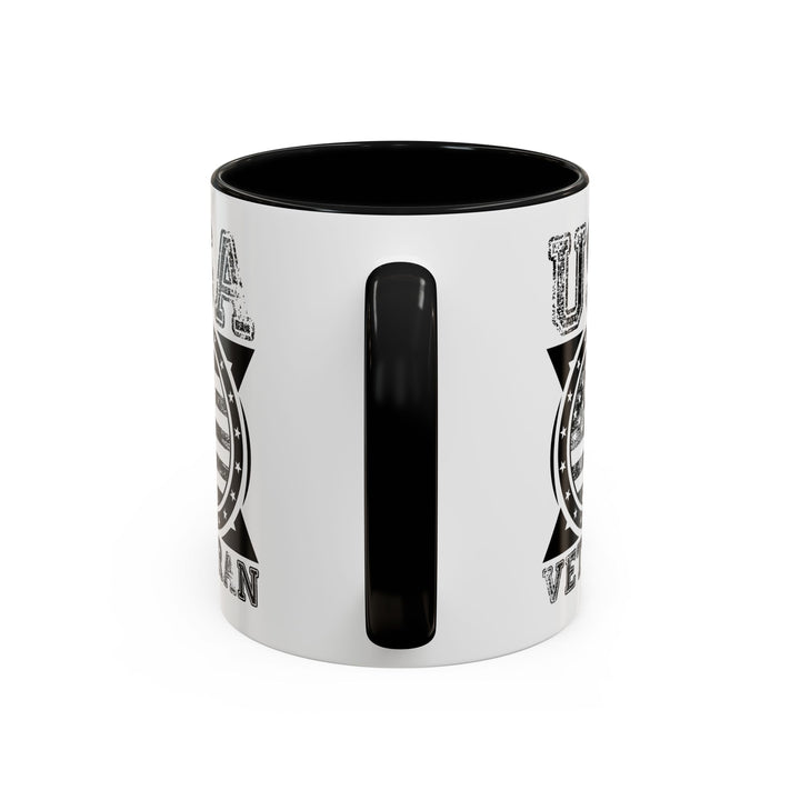 U.S.A. Veteran - Accent Coffee Mug (11, 15oz)