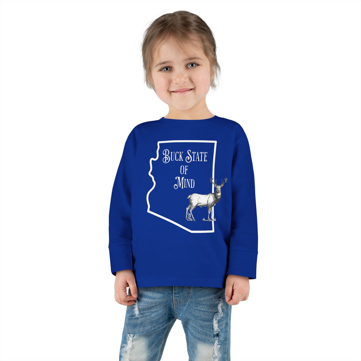 Buck State Of Mind - Toddler Long Sleeve Tee