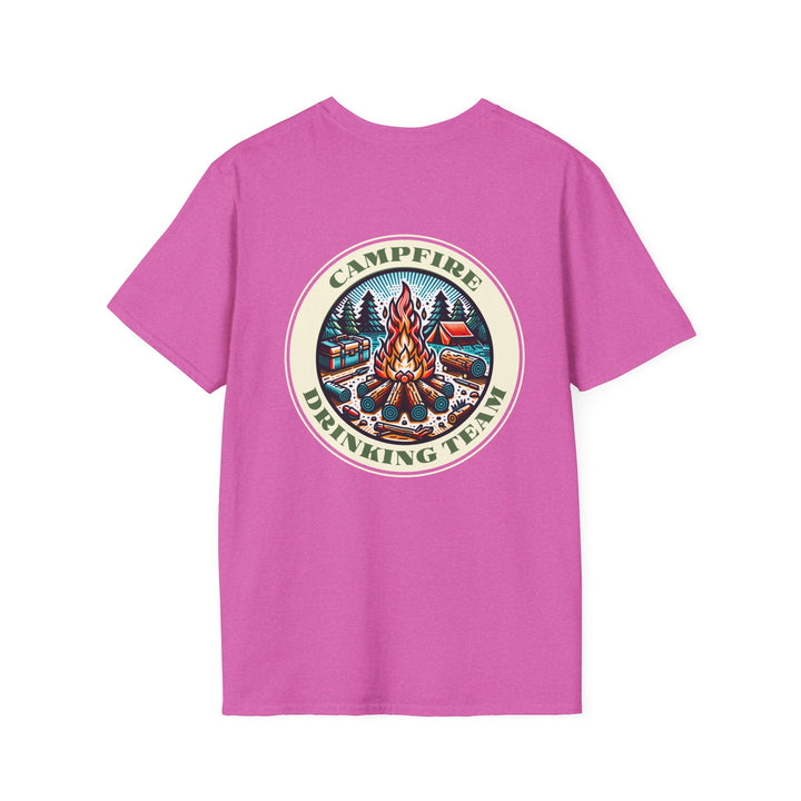 Campfire Drinking Team - Unisex Softstyle T-Shirt