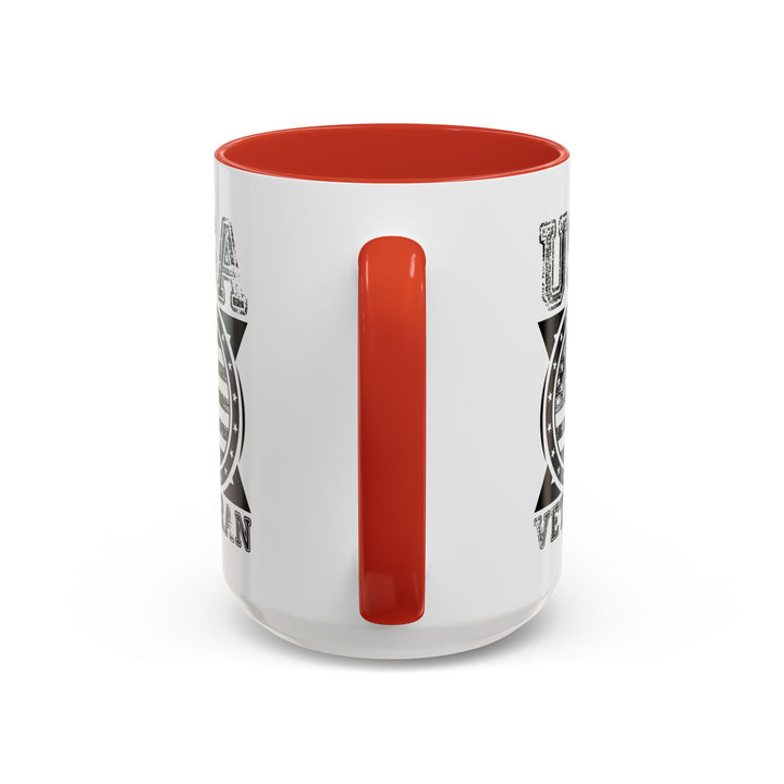 U.S.A. Veteran - Accent Coffee Mug (11, 15oz)