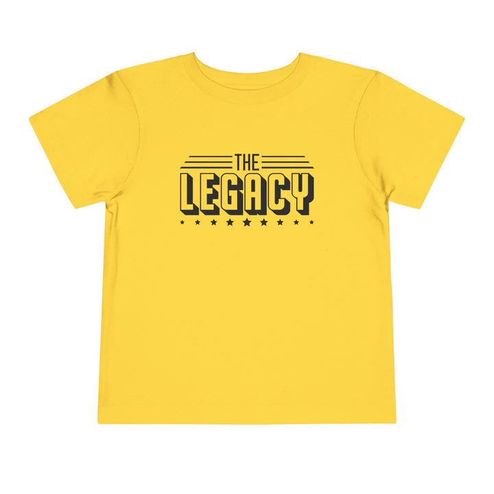 The Legacy - Toddler Short Sleeve Tee