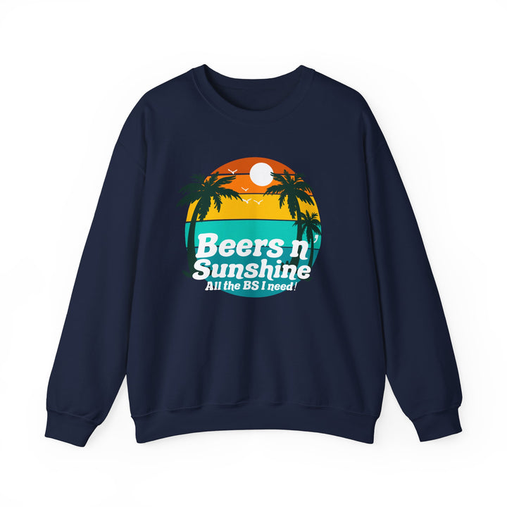 Beers N Sunshine - Unisex Heavy Blend™ Crewneck Sweatshirt