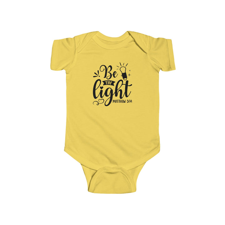 Be The Light - Infant Fine Jersey Bodysuit