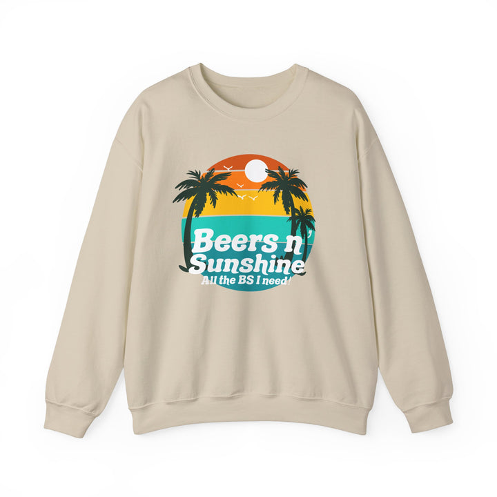 Beers N Sunshine - Unisex Heavy Blend™ Crewneck Sweatshirt