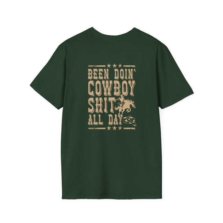 Been Doin' Cowboy Sh*t - Unisex Softstyle T-Shirt
