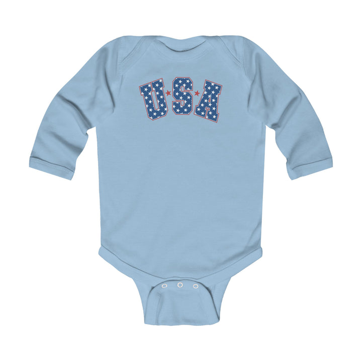 U.S.A. - Infant Long Sleeve Bodysuit