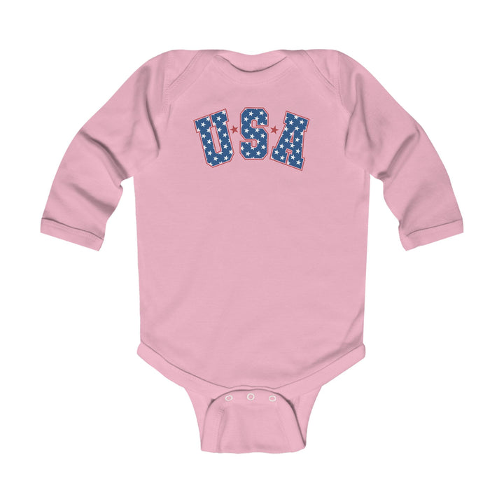 U.S.A. - Infant Long Sleeve Bodysuit