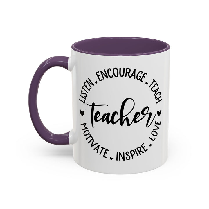 Teacher - Accent Coffee Mug (11, 15oz)