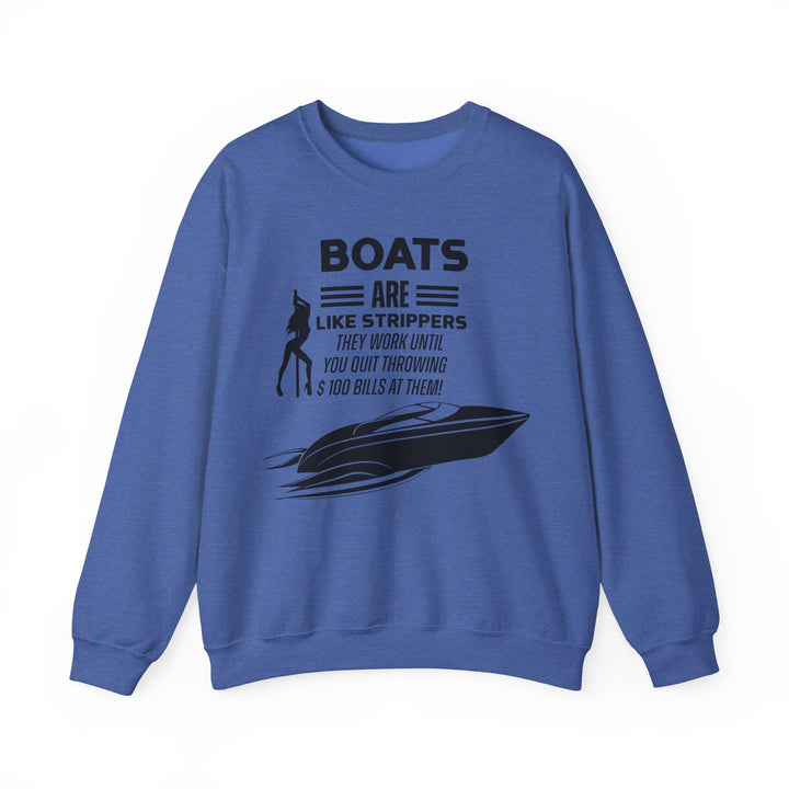 Boats - Unisex Heavy Blend™ Crewneck Sweatshirt